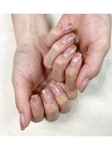 はあとねいる 宇都宮御幸ヶ原店/ピンクラメグラデーション