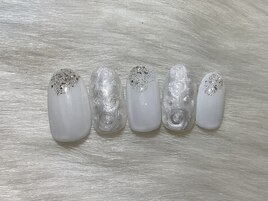 薔薇ネイル