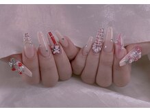 エムズ ネイルサロン(M2)/アシメトリーピンク