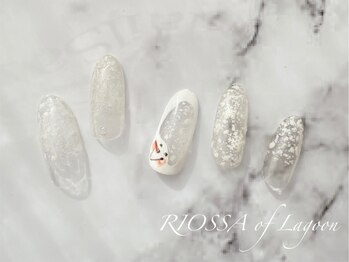 リオッサ オブ ラグーン(RIOSSA of Lagoon)/スノーマンネイル