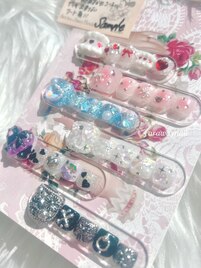 ゴテゴテフットネイル☆