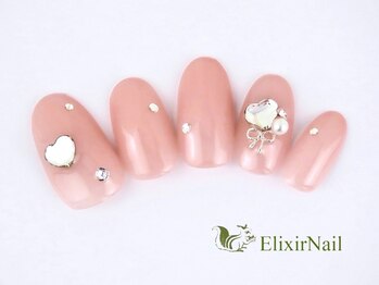 エリクサーネイル 渋谷(Elixir Nail)/定額aシンプル/ クーポン使用