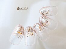 グラティフィー(gratify)/キラキラ氷ネイル