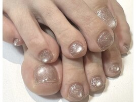 マグネット×フットネイル