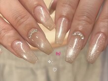 エマネイル プラス キハクヤ 梅田店(EmaNail+KIHAKUYA)/マグネットデザイン♪