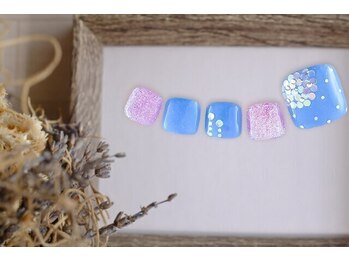 ファストネイル 川口駅前店(FAST NAIL)/梅雨　ニュアンス　【11709】