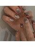 《HAND》シンプルデザインコース 6本アート 持ち込みOK 8500円