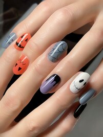 ハロウィンネイル