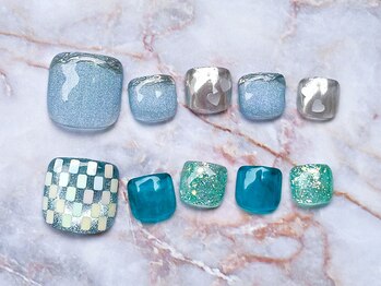 ネイルサロン 爪吉/デザインサンプル豊富