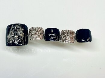 エムアンドディビューティサロン 銀座店(M&D)/【定額フットゴージャスネイル】