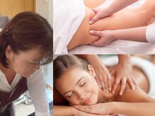 暖かな手で身体に負担のかからないリンパと幅広い年齢に方に人気