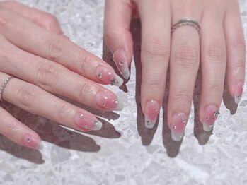 サロンイーエフ 栄本店(salon EF)の写真/持ち込みOK【90分アートフリー¥7480/120分アートフリー¥8480】旬の韓国ネイルやニュアンスネイルもお任せ！