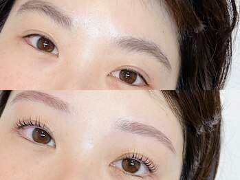 ナラ(nala.)/まつ毛パーマ×眉毛スタイリング