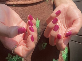 ウォル トウキョウ 渋谷(WOL TOKYO)/葡萄ネイル♪