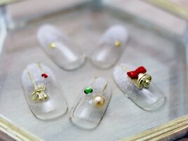 クリスマスネイル