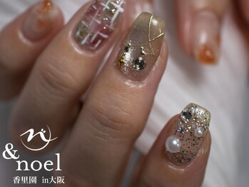 ノエル(Noel)/冬ネイル オーナメントネイル