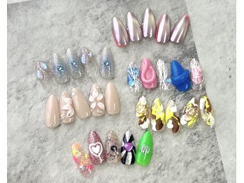 ネイル ブーマー(Nail BOOMER)の写真/【BOOMERデザイン★持ち込みOK（フィルイン）】個性派さんも大歓迎★周りと差がつくネイルを♪