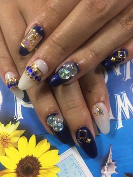 ブルーラヴァンド(Blue Lavande)/乗せ放題ネイル