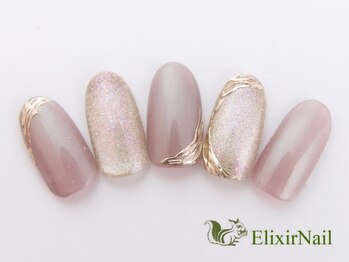エリクサーネイル 池袋(Elixir Nail)/定額a シンプル/クーポン使用