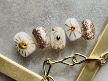 つめノさき/手描きアートネイル