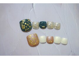 アンティークフラワー　フット