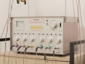うちだ治療院 烏丸御池/電子温灸器で全身の血流アップ