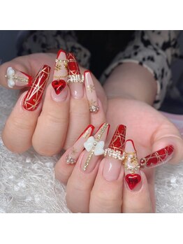 ベリール(Belire)/長さ出し☆持ち込み☆冬ネイル