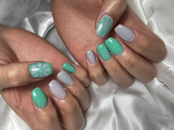 チピネイル 尼崎(chipinail)/カラー指定/デザインお任せ！