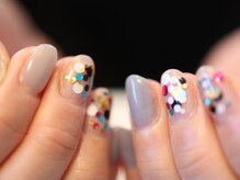 クロ(KURO)/ホログラムネイル