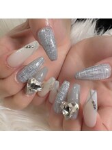 ラ リエート 新所沢店(La lieto)/ツイードネイル