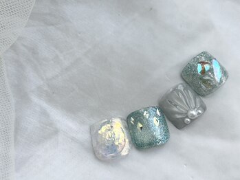 シベル(Ci belle)/春夏秋冬/フット/ターコイズ