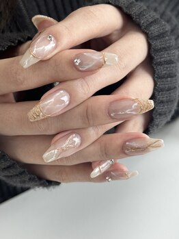 グラン(Gran)/大理石ネイル