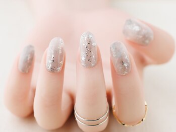 ニュアンス×キラキラネイル★
