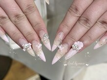 リンドネイル バイ モカ アンド ララ(Lind nail by moca and LaLa)/【mian】フレンチネイル