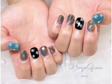 ハズグラスネイル(Haze Grass nail)/ニュアンス
