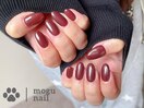 ボルドーネイル/秋ネイル