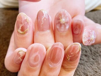 エスネイル(Snail)/ぷくぷくフラワー