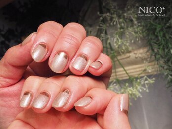 ニコプラス(NICO+)/自爪育成(逆フレンチ)