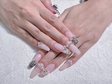 モシ(Moci)/アートし放題/ツイードネイル