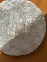 ココア(cocoA)/クリアウェーブネイル