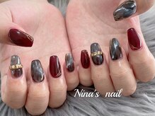 ニナズネイル(Nina's Nail)/秋ネイル