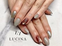 ネイルスタジオ ルキナ(LUCINA)/T-268 大人上品シンプルデザイン