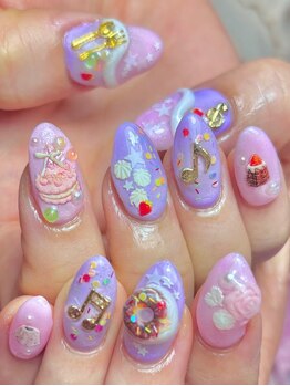 チャーレム ネイル(charlem nail)/モモ担当☆シンプルイメージ
