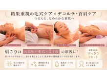 メナードフェイシャルサロン 宮の沢の雰囲気(お顔だけでなくデコルテから頭までしっかりケア。)