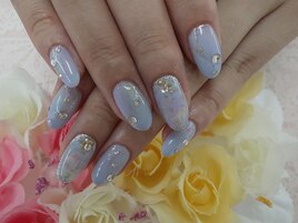 [川崎]ブルー系マーブル☆