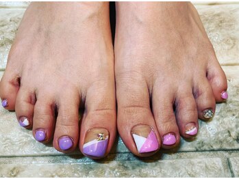 ネイルサロン シェリ(NAIL SALON Cheri)/春のフットネイル