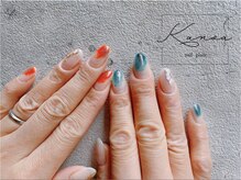 カノアネイルプレイス(KANOA nail place)/アシメニュアンスネイル