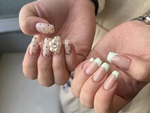 ネイルアヴァンス 京橋店(Nail AVANCE.)/パールお花