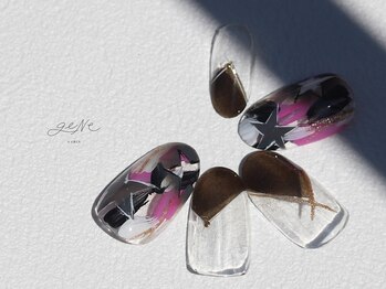 geNe 'n GRUS(ジーン アンド グルス)/8月9月HANDエアジェルアート