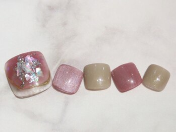 カレネイル(kale nail)/１１月限定シンプルART＋500円
